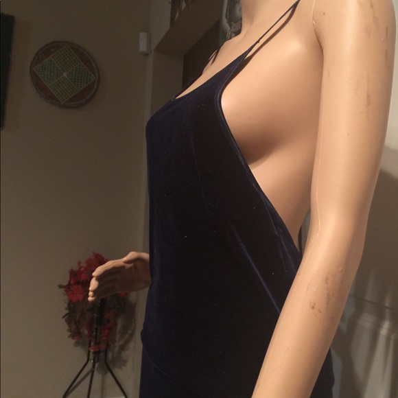 Velvet maxi dress - Picture 9 of 10